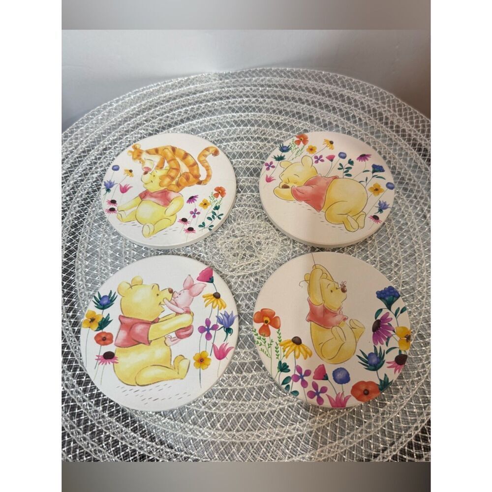 Disney Winnie The Pooh Dreaming Set of 4 Assorted Coasters